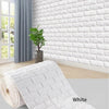3D Wall Paper Rolls Panel Brick Stickers Mural Marble Self Adhesive waterproof