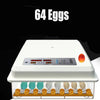 16/36/64 Egg Incubator Fully Automatic Digital Led Turning Chicken Eggs Poultry