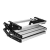 Folding Double Caravan Step Aluminium Pull Out Steps For Road RV Camper Trailer