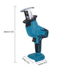 Cordless Electric Reciprocating Saw Cutter w/ Blades Battery For Makita Battery