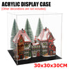 Large Acrylic Display Case Dustproof Clear Box Cars Trucks Vans Self-Install