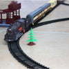 Large Electric Classic Train RAIL Vehicle Kids Toy Set Track Operated Carriages