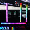 LED RGB Voice Sound Activated Rhythm Bar Music Car Light Party Strip Tube Lamp