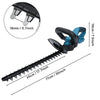 36V Cordless Electric Hedge Trimmer Garden Cutter Pruner For Makita 36V Battery