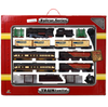 Large Electric Classic Train RAIL Vehicle Kids Toy Set Track Operated Carriages