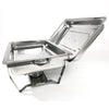 9L Chafing Dish Set Buffet Pan Bain Marie Bow Stainless Steel Food Warmer 3 Size