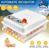 16/36/64 Egg Incubator Fully Automatic Digital Led Turning Chicken Eggs Poultry