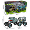 Truck Dinosaur Transport Engineering Vehicle Model Educational Toy Car