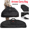 Compound Bow bag Archery Arrows Carry Bag Case with ARROW HOLDER Black/Camo
