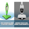 12-IN-1 Handheld Steam Mop Cleaner Carpet Floor Cleaning Steamer 1300W 400ml