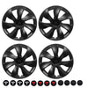 4PCS Wheel Cover Caps For Tesla Model Y 19Inch ABS Black/Gray Rim Hubcap Hub Cap