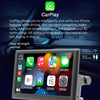 7" Portable Car Radio Bluetooth Apple Carplay Android Auto Stereo Reverse Camera