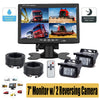 7'' Monitor Reversing Camera Night Vision Car Rear View Kit For Truck Caravan