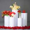 5PCS Display Stand Round Plinth Cylinder Pedestal + Balloon Set Wedding Party