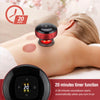 Electric Cupping Therapy Smart Scraping Massager Red Light Heating Body Slimming