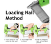 2000W Electric Staple Gun kit Heavy Duty woodworking+10000 Framing Straight Nail