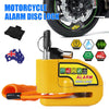 Motorcycle Alarm Disc Lock Motor Bike Brake Security Electric Rotor Lock Bicycle