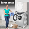 Dryer Stand Portable Front Loading Washer Machine and Dryer Holder Shelf 2-Layer