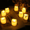 24/48LED Flameless Tea Light Tealight Candle Wedding Decoration Battery Included