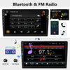 9'' 2 Din Car Stereo Radio Bluetooth GPS Android Apple CarPlay FM WIFI w/ Camera