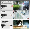 Electric Car Pressure Washer Cordless Spray Gun W/ 2 Battery Water Cleaner NEW