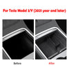 Center Console Organiser Fabric Finish Tray For Tesla Model 3 Y 2021-2022