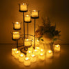 24/48LED Flameless Tea Light Tealight Candle Wedding Decoration Battery Included