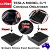 Center Console Organiser Fabric Finish Tray For Tesla Model 3 Y 2021-2022
