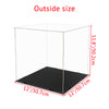 Large Acrylic Display Case Dustproof Clear Box Cars Trucks Vans Self-Install