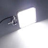 10PCS 80W CREE FLOOD LED Work Lights 12V Boat Camping Square 4inch Bar
