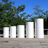 5PCS Display Stand Round Plinth Cylinder Pedestal + Balloon Set Wedding Party