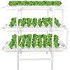 Hydroponic Grow Kit 108 Sites Water Pump Home Plant Vegetable Garden System PVC