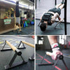 1 Pair Parallettes Set Push-up Parallel Bar Stretch Double Rod Stand Fitness AU