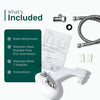 Toilet Bidet Seat Attachment Spray Hygiene Water Wash Clean Sanitation Bathroom