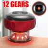 Electric Cupping Therapy Smart Scraping Massager Red Light Heating Body Slimming