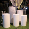 5PCS Display Stand Round Plinth Cylinder Pedestal + Balloon Set Wedding Party