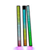 LED RGB Voice Sound Activated Rhythm Bar Music Car Light Party Strip Tube Lamp