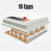 16/36/64 Egg Incubator Fully Automatic Digital Led Turning Chicken Eggs Poultry