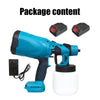 Cordless High Pressure Spray Gun Airless Paint Sprayer For Makita 36V Battery