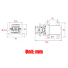 12V Water Pump RV Camper Pressurized Pump Caravan Boat SEAFLO SFDP1-010-040-21