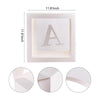 4Pcs/Set Balloon BABY Box Cube Clear Boxes Birthday Baby Shower Party Gift