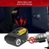 Motorcycle Alarm Disc Lock Motor Bike Brake Security Electric Rotor Lock Bicycle