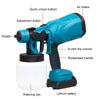 Cordless High Pressure Spray Gun Airless Paint Sprayer For Makita 36V Battery