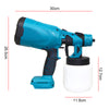 Cordless High Pressure Spray Gun Airless Paint Sprayer For Makita 36V Battery