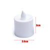 72X LED WHITE TEA LIGHT TEALIGHT CANDLES FLAMELESS WEDDING BATTERY INCLUDED