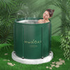 NEW Portable Foldable oxford Bathtub Water Tub Place Room Spa Bath Bucket Adult