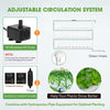 36 Sites Hydroponic Grow Tool Kits Vegetable Garden System Home 220V Water Pump