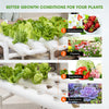36 Sites Hydroponic Grow Tool Kits Vegetable Garden System Home 220V Water Pump
