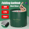 NEW Portable Foldable oxford Bathtub Water Tub Place Room Spa Bath Bucket Adult