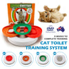 Cat Toilet Training System 3 Step Litter Kwitter Pet Training DVD Instruction